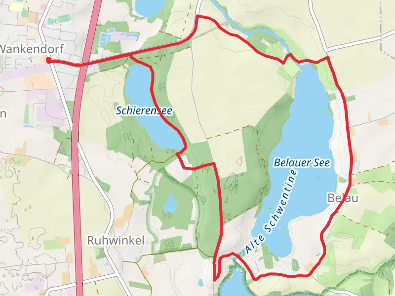 Schierensee and Belauer See Loop