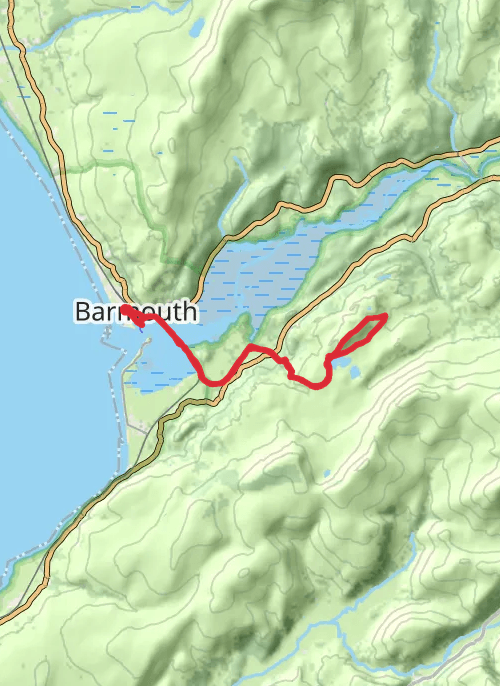 Gwynedd Walking mobile static map