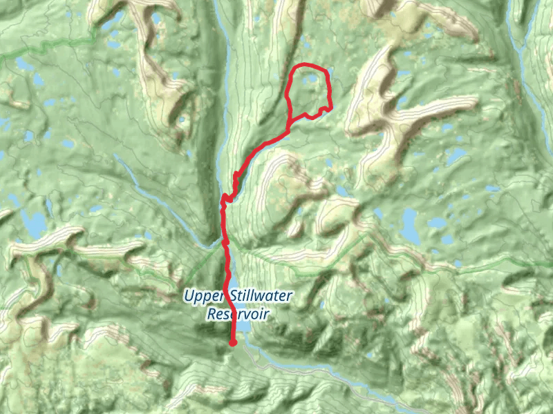 Shamrock Lake and Amlen Lake Loop via Rock Creek Trail