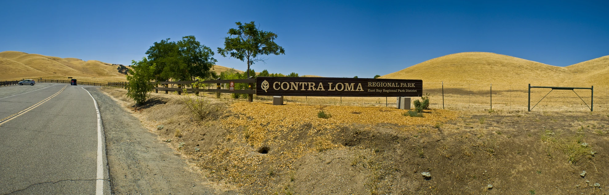 An image depicting the trail Contra Loma - Stewartville - Ridge Loop Trail and its surrounding area.
