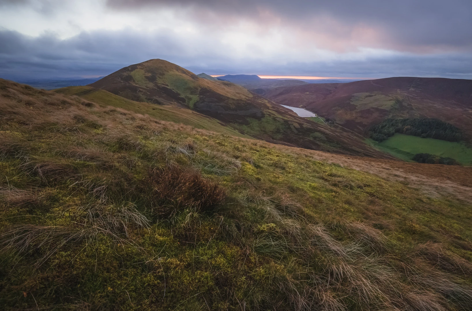 An image depicting the trail Fala Knowe, Carnethy Hill and Grain Burn Loop and its surrounding area.