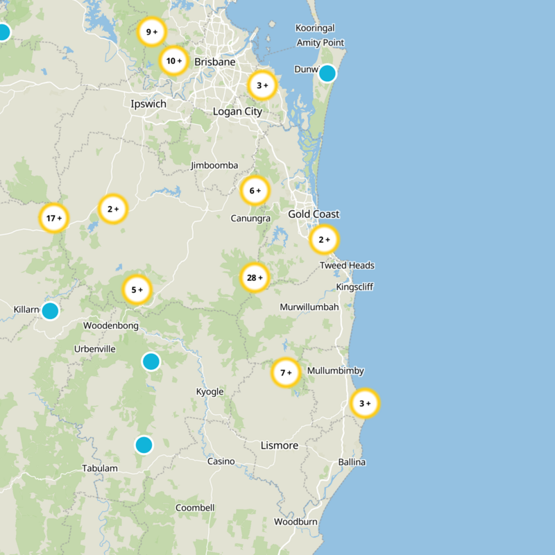 Gold Coast Static Map