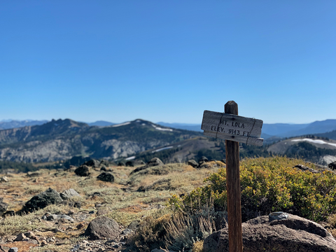 Mount Lola via Cold Stream