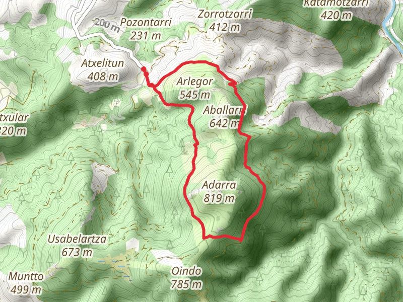 Surrounding Adarramendi PR GI 203