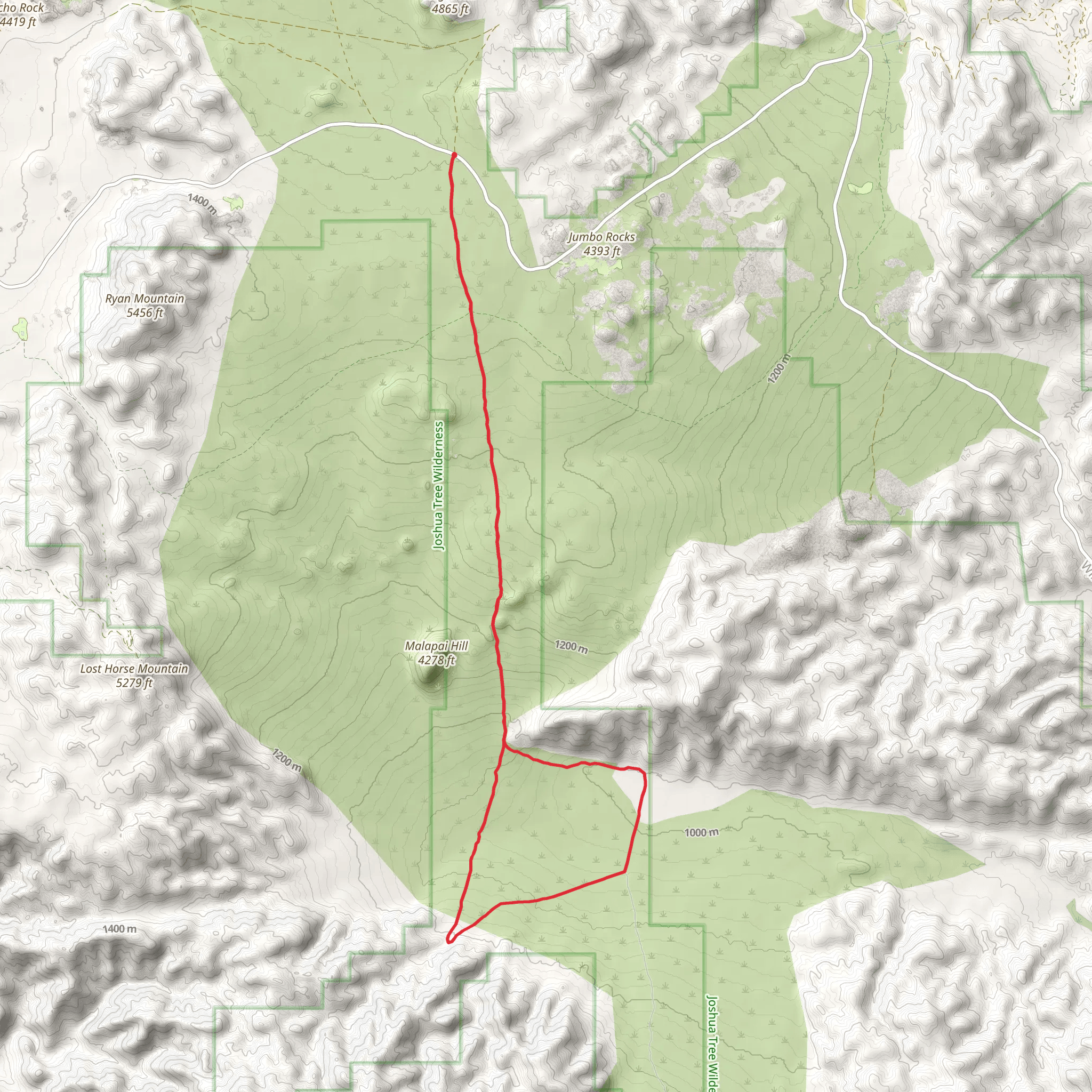 Geology Tour Road mobile static map