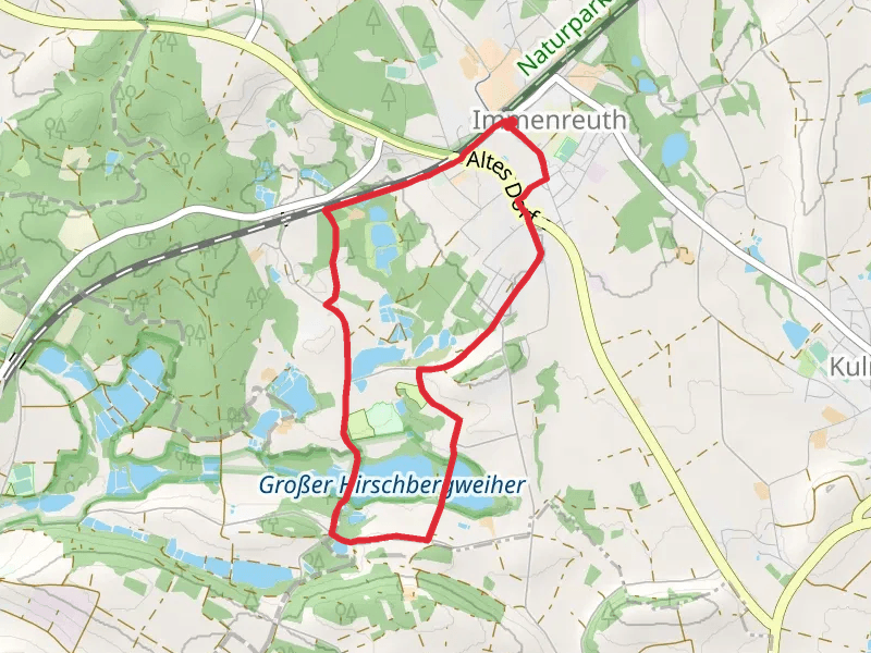 Herzingweiher via Seenweg