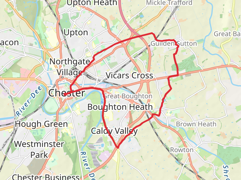Guilden Sutton Park and Chester Millennium Greenway