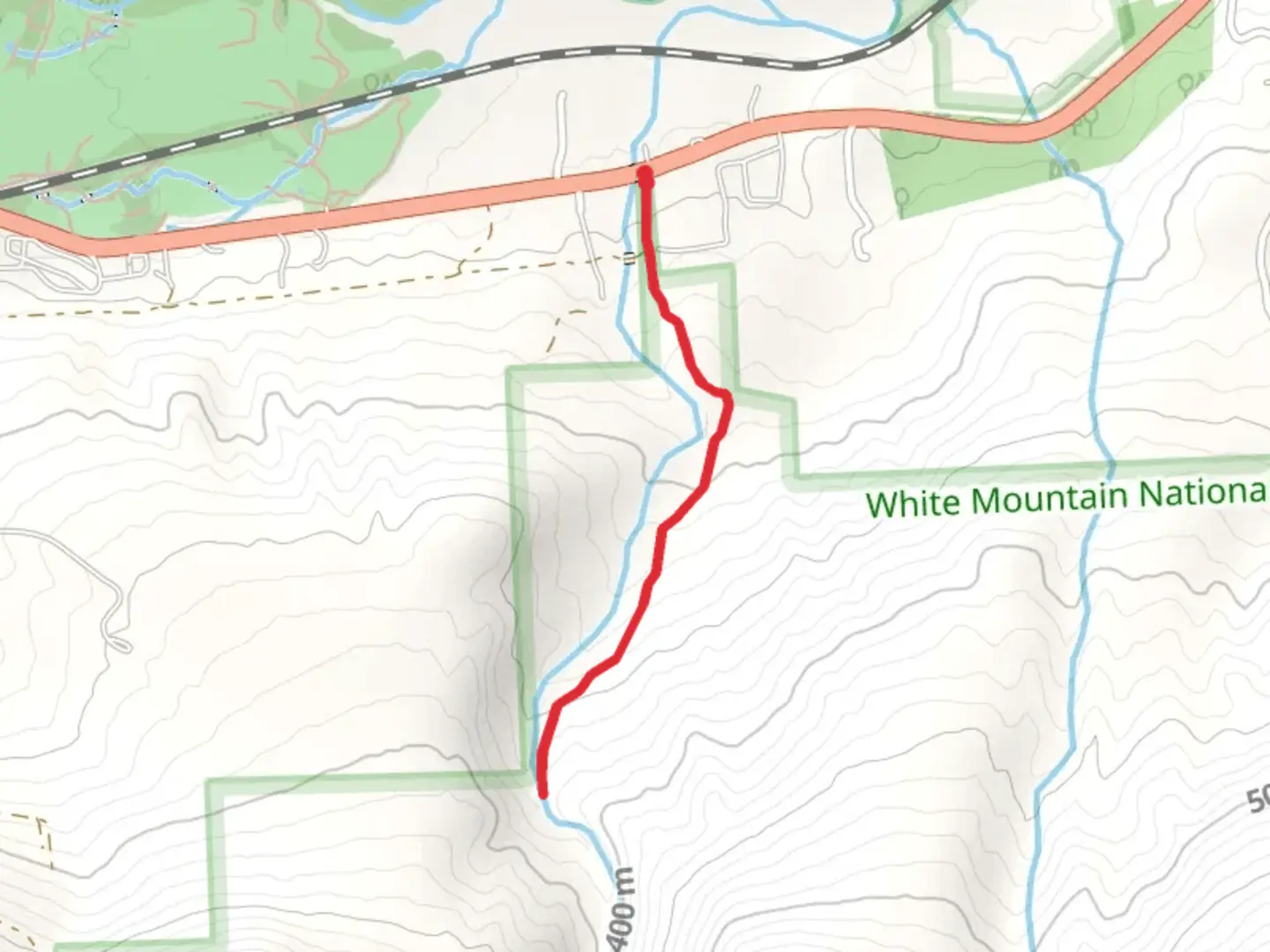 An image depicting the trail Pea Brook Trail and its surrounding area.