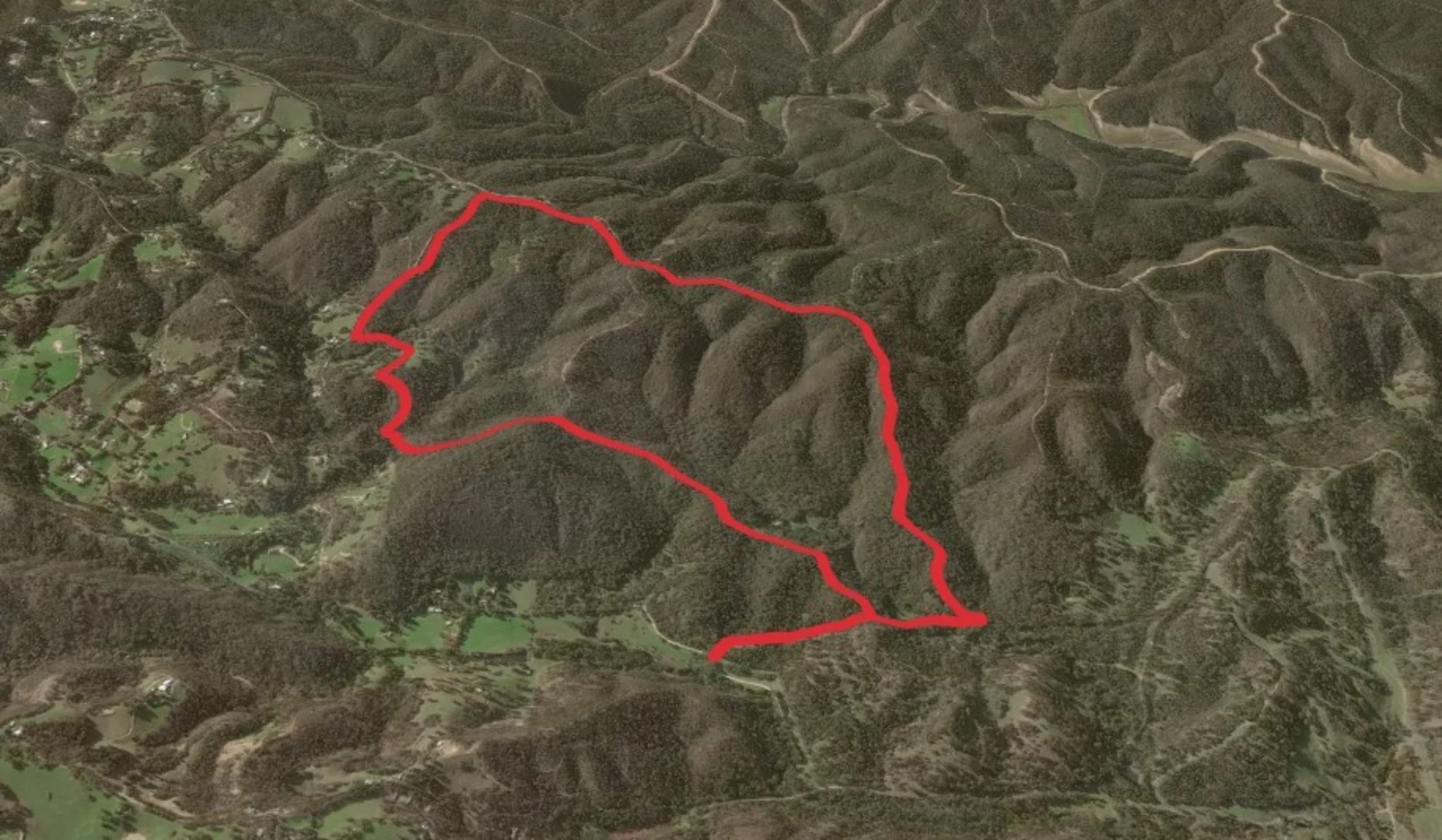 An image depicting the trail Eastern Loop Walk - Scott Creek Conservation Park and its surrounding area.
