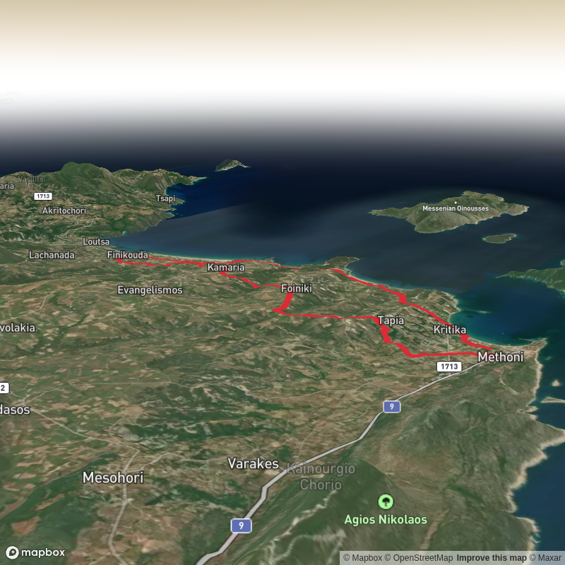 Finikounda to Methoni