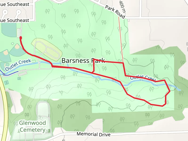 Barsness Park Campground Loop