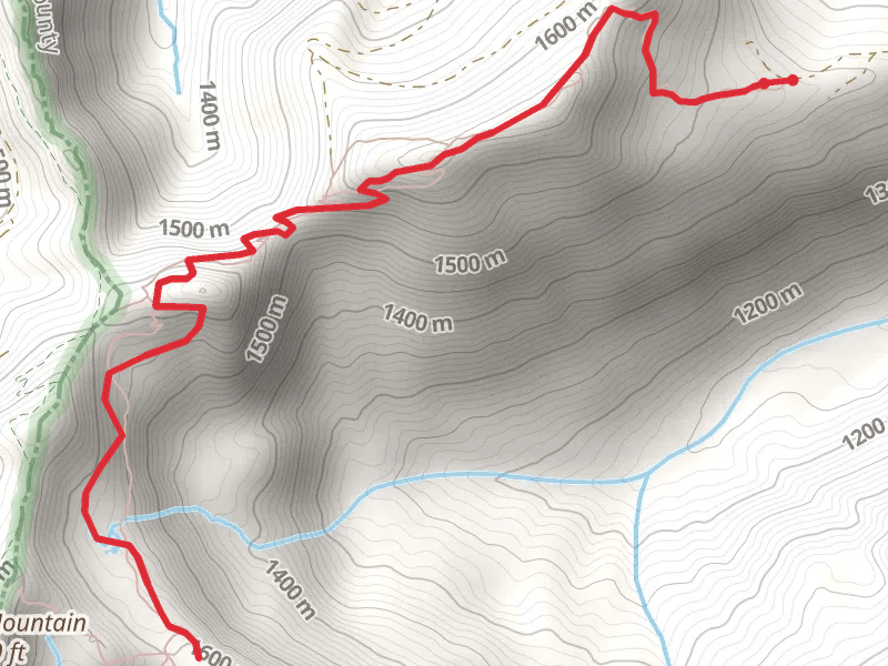 Blowout Mountain Trail
