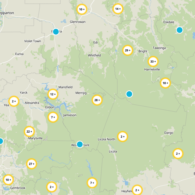 Mount Buller Static Map