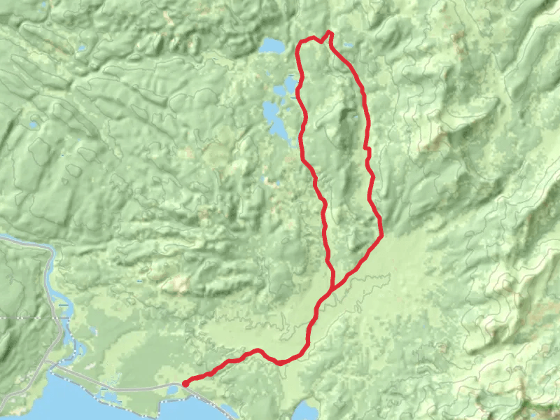 Pelican Valley and Astringent Creek Loop Trail