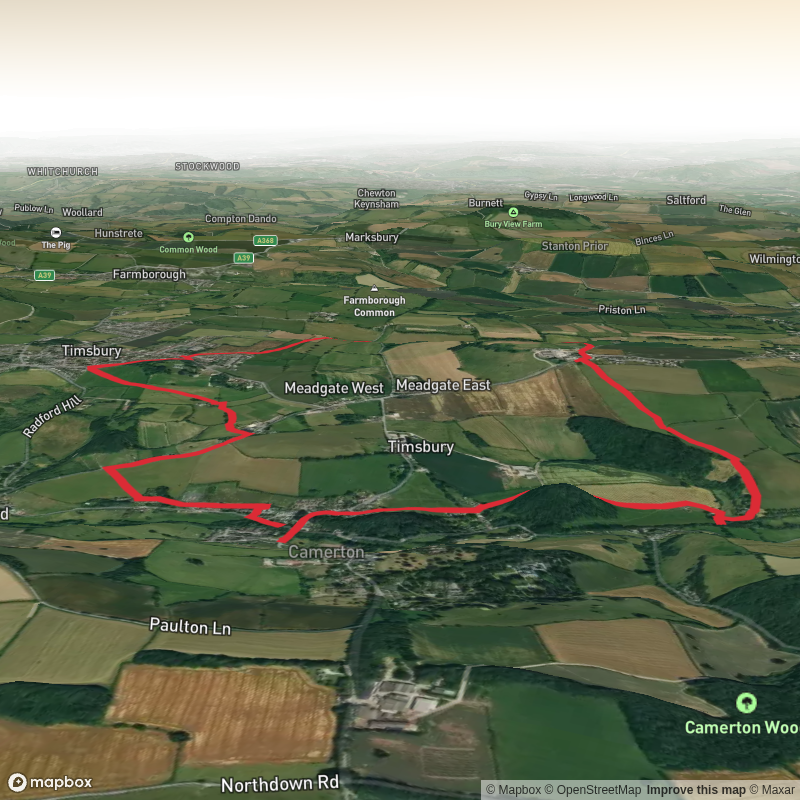 Camerton - Timsbury evening loop