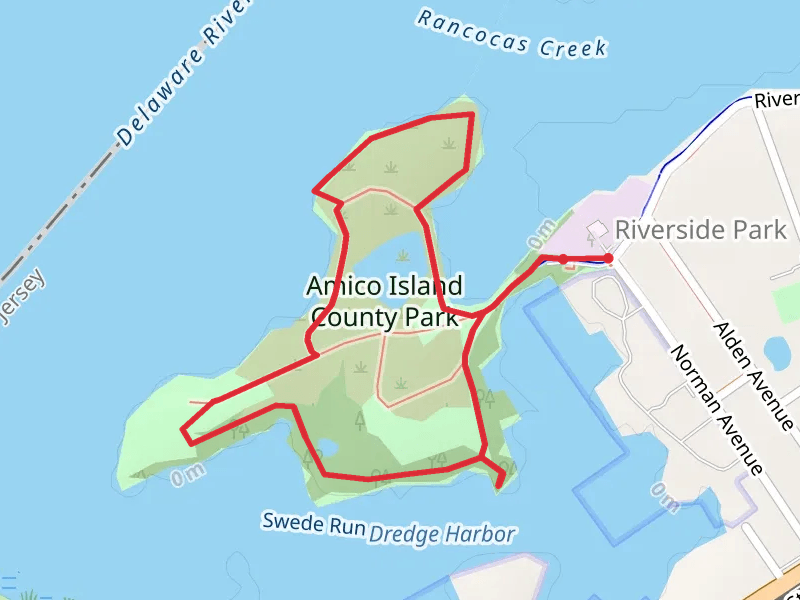 Amico Island County Park Loop