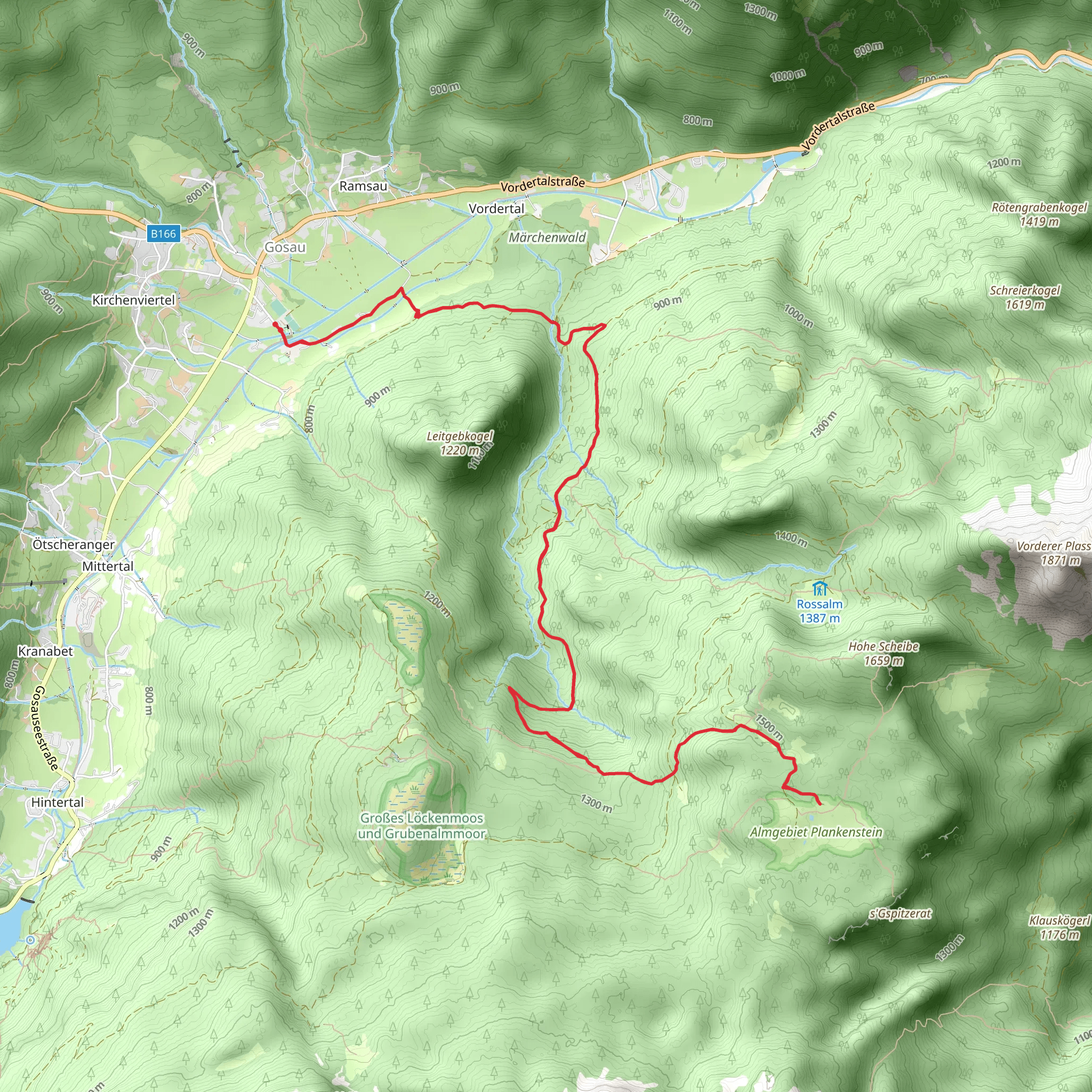 Plankenstein Mountain Pasture mobile static map