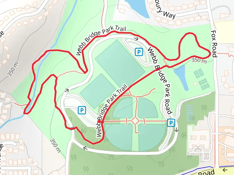 Webb Bridge Park Loop Trail