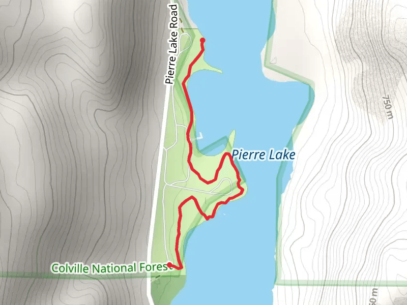 Pierre Lakeshore Trail