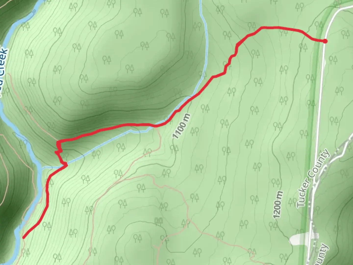 An image depicting the trail Fisher Spring Run Trail and its surrounding area.