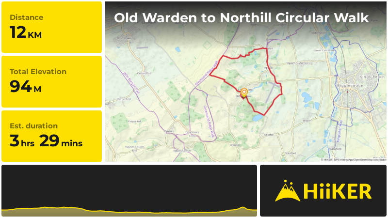 Old Warden to Northill Circular Walk | Central Bedfordshire | England