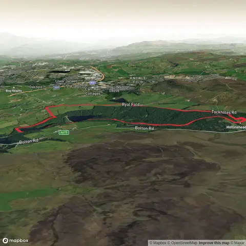 Ryal Fold, Roddlesworth Woods and Hollingshead Hall