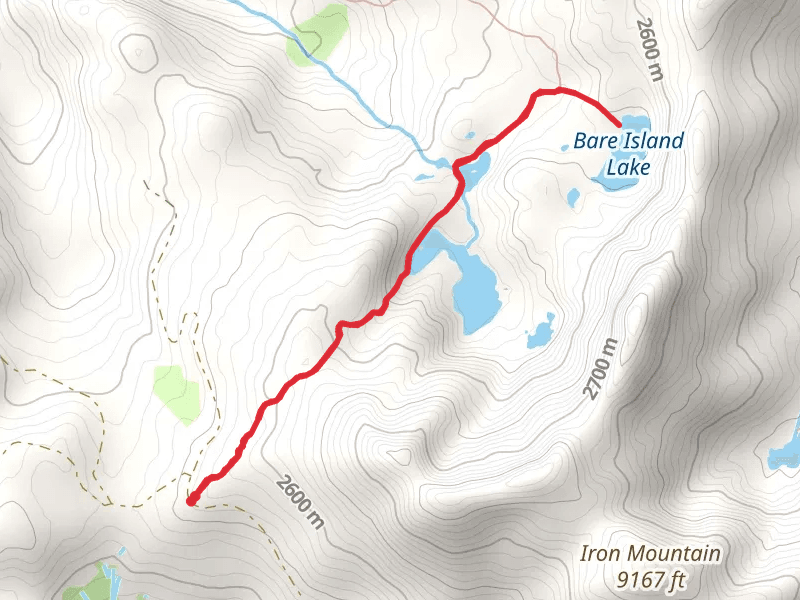 Bare Island Lake Trail