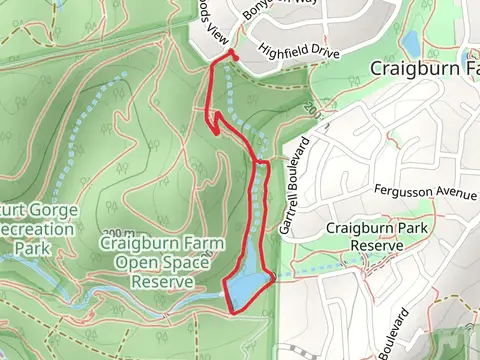 Lake View Trail - Craigburn Farm