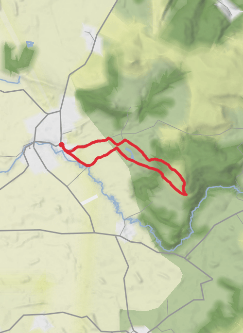 Great Ayton, Capt Cook monument and Easby moors  mobile static map