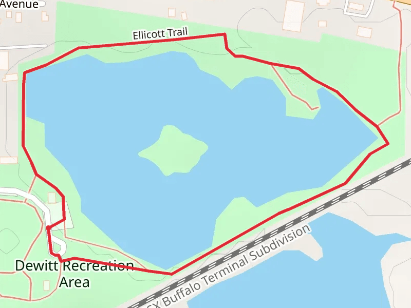 Dewitt Recreation Area Loop Trail