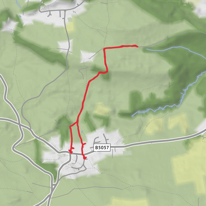A map preview of the recording Peak District National Park - Aug 15.