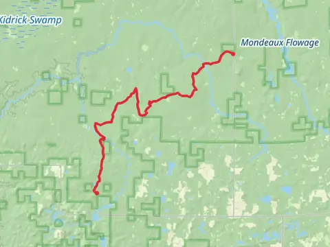 Ice Age Trail and Forest Trail 333 - County Highway E