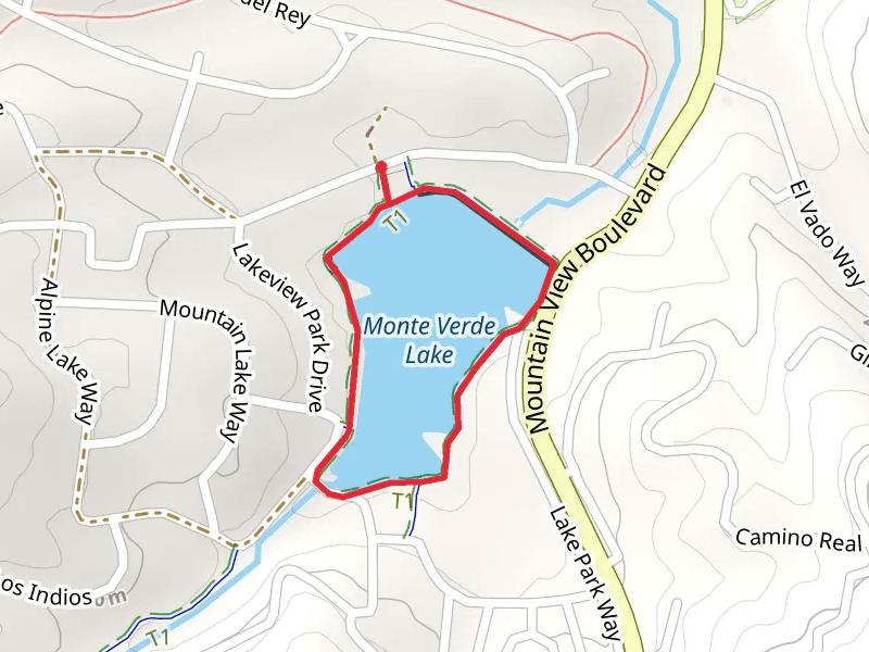 Monte Verde Lake Loop