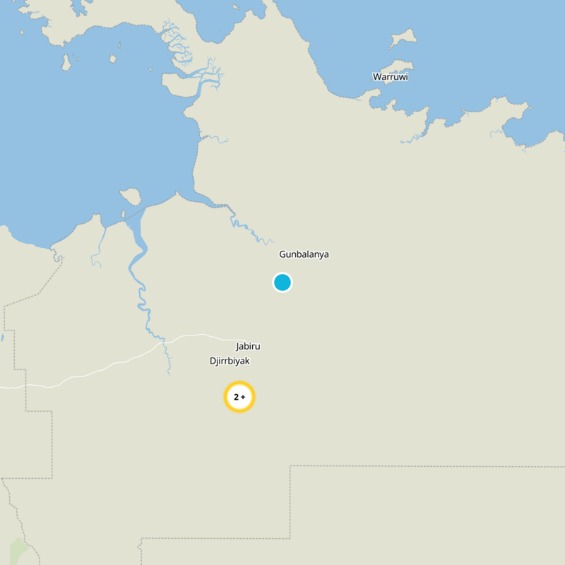 West Arnhem Region Static Map