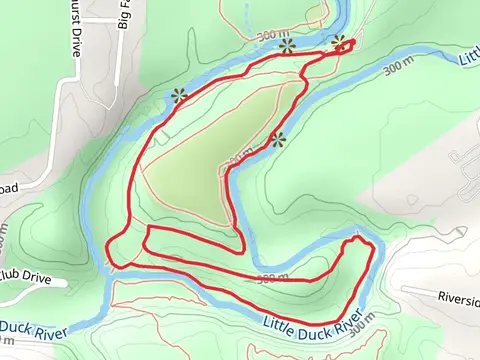 Enclosure Trail, Backbone Trail and Moat Loop Trail