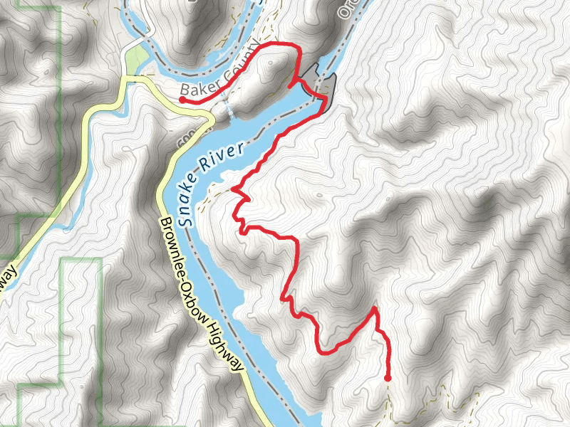 Spillway Road - Snake River