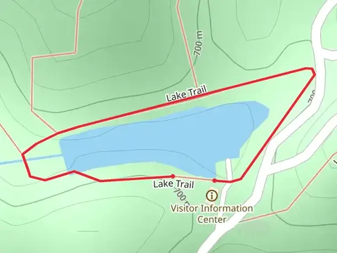 Lake Loop Trail from Park Road