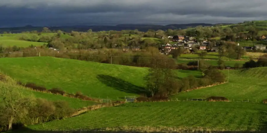 Dane Valley and Wincle from Rushton Spencer