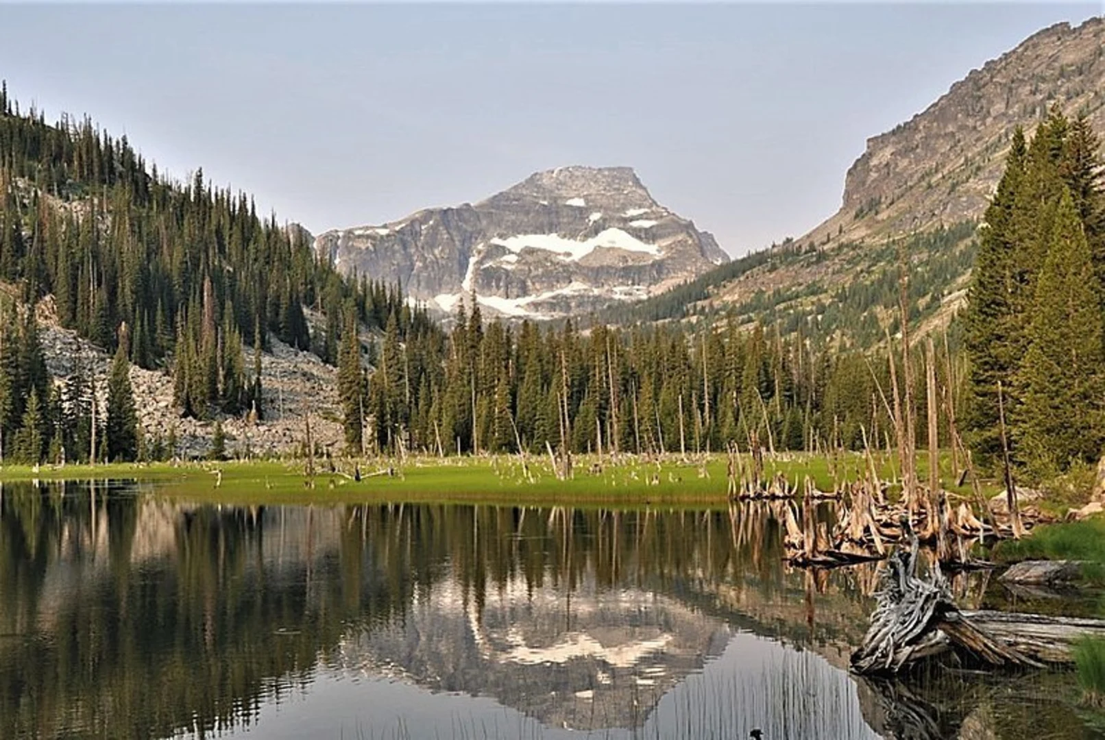 An image depicting the trail Little Rock Creek Trail and its surrounding area.
