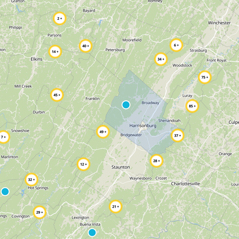 Rockingham County Static Map