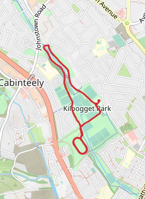 County Dublin - Base mobile static map