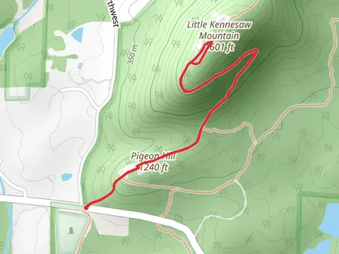 Little Kennesaw Mountain and Pigeon Hill Trail