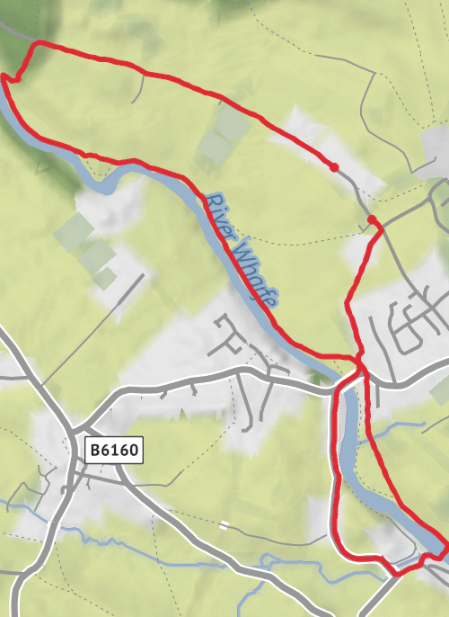 Craven Trail Running mobile static map