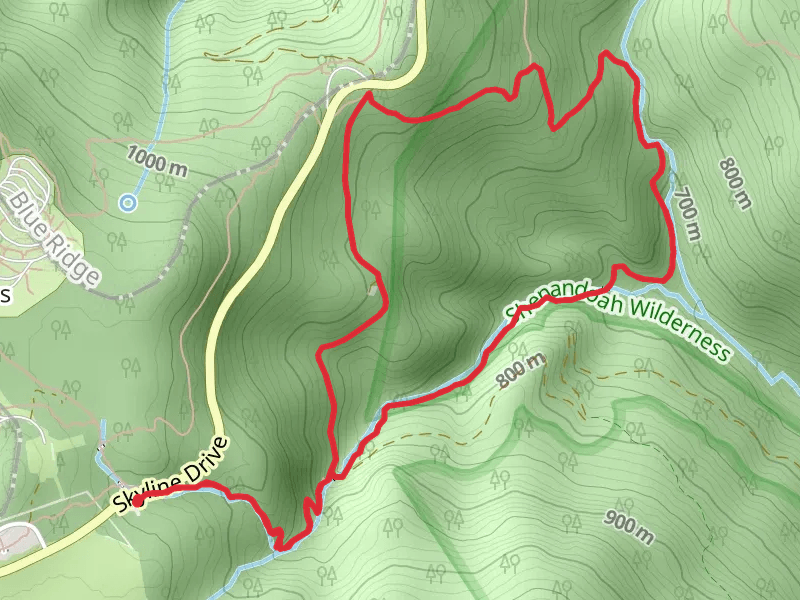 Dark Hollow Falls and Rose River Loop Trail