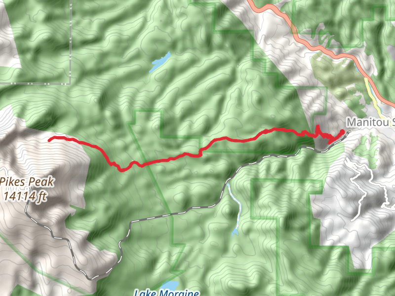 Barr Camp via Barr Trail