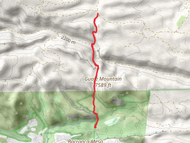 Pajarito Trail