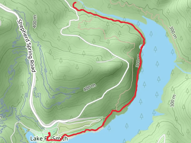 Lake Fort Smith - Ozark Highlands Trail