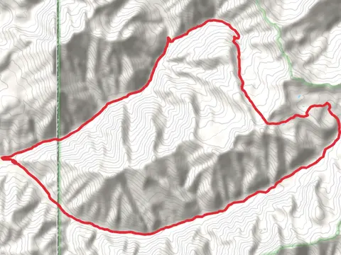 North Fork Indian Creek and South Fork Indian Creek Loop