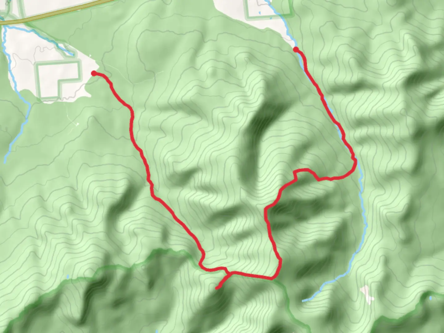 An image depicting the trail North Twin Mountain to Gale Mountain via North Twin Trail and its surrounding area.