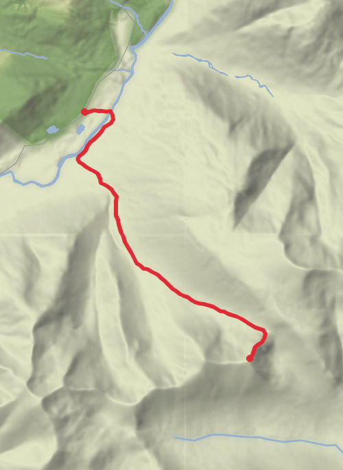 Glen Etive 3 mobile static map